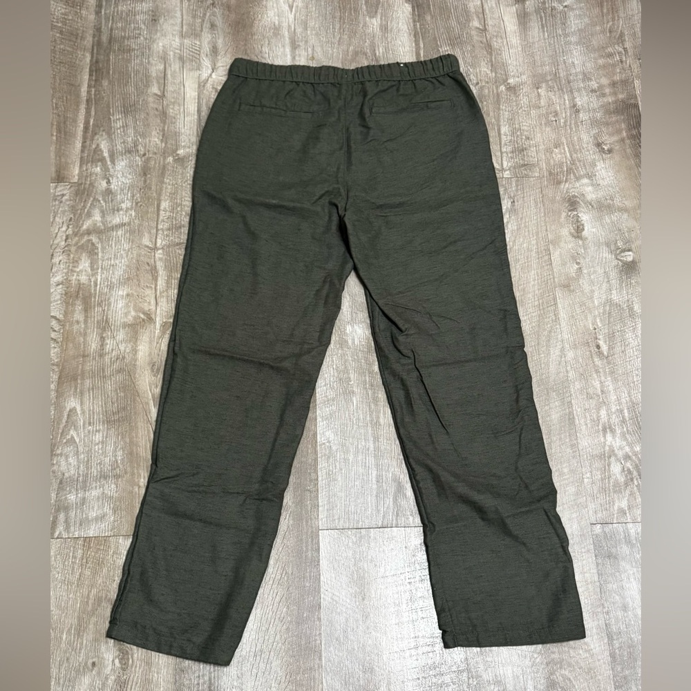 Dark Green Casual Pant